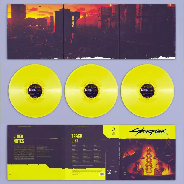 Offizieller Soundtrack Cyberpunk 2077: Future Sound of Night City auf 3x LP - Schallplatte