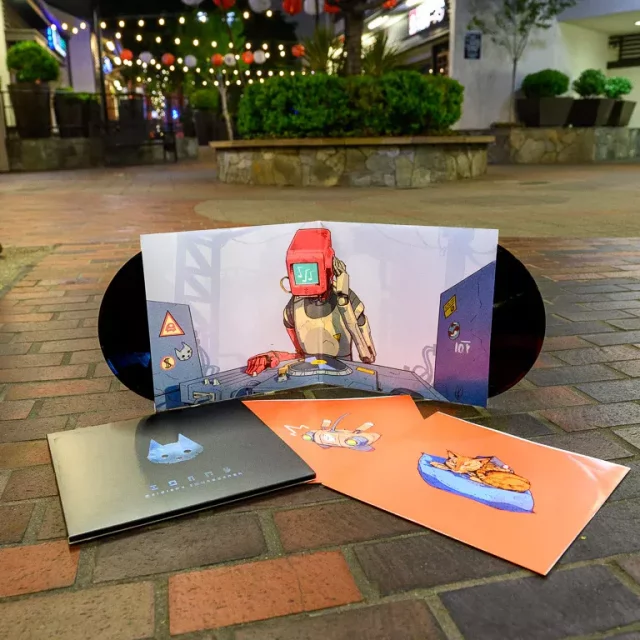 Offizieller Soundtrack Stray (vinyl) (2x schwarzer Vinyl) (beschädigte Verpackung) - Schallplatte