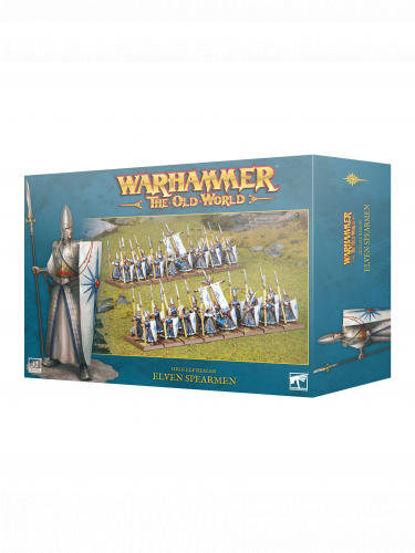 Warhammer The Old World - High Elf Realms - Elven Spearmen (32 Figuren) (beschädigte Verpackung)