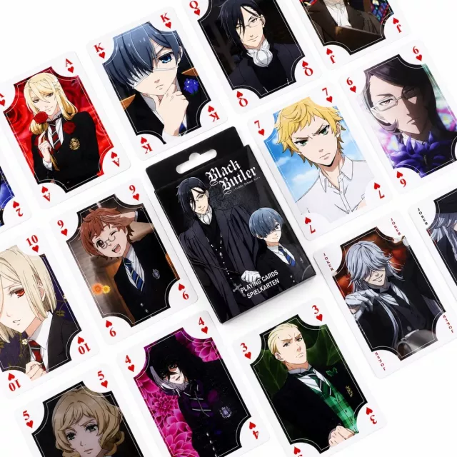 Spielkarten Black Butler - Public School Arc - Manga