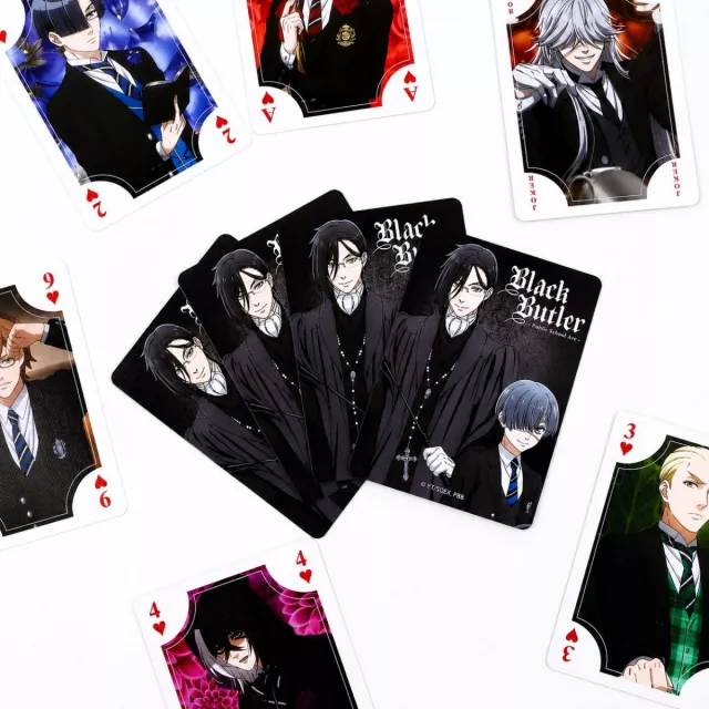 Spielkarten Black Butler - Public School Arc - Anime