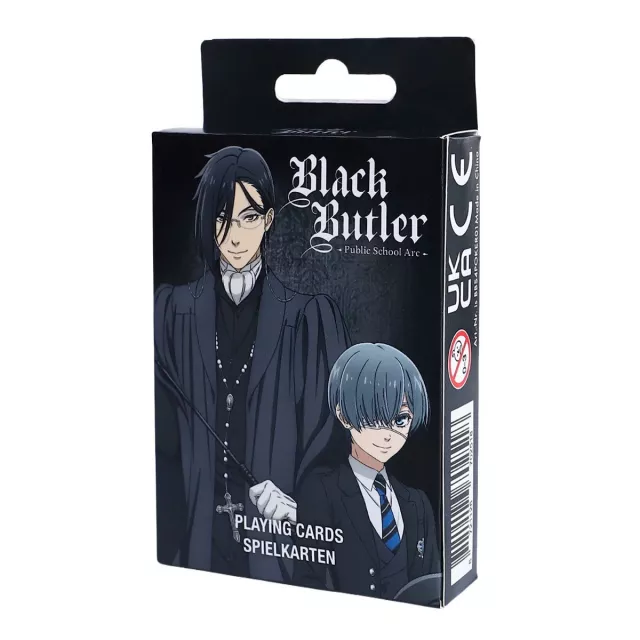 Spielkarten Black Butler - Public School Arc - Anime