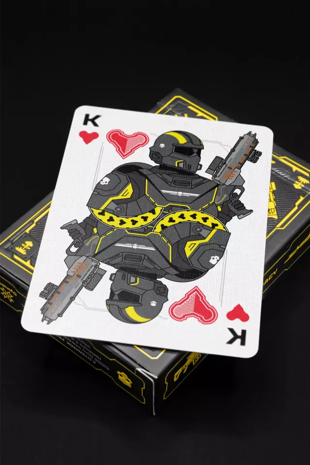 Spielkarten Helldivers 2 - Judgement Black