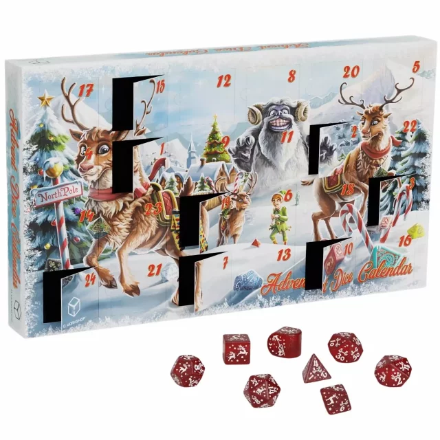 Adventskalender Advent Dice Calendar 2022 (Q-Workshop) - Würfel