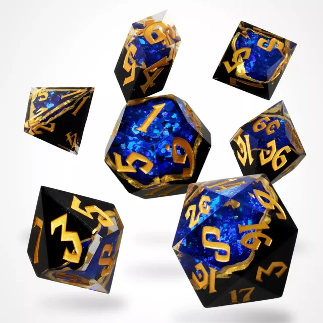 Würfel Azure Artifacts Geode - RPG Dice Set (7 Stk.)