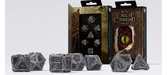 Würfel Call of Cthulhu - Metal Set (metallisch) - Divinity