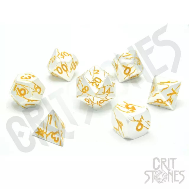 Würfel Divine Decree Metal - RPG Dice Set (7 Stk.)