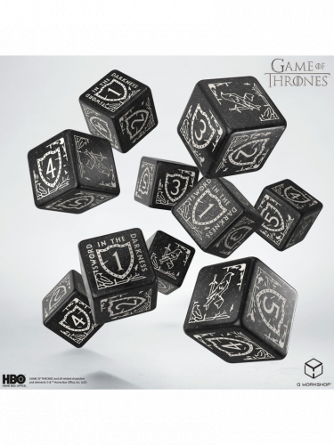 Würfel Game of Thrones - Nights Watch (10 Stck)