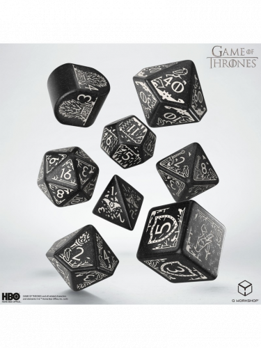 Würfel Game of Thrones - Nights Watch (8 Stck)