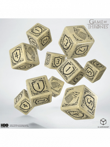 Würfel Game of Thrones - Stark (10 Stck)