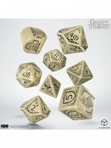 Würfel Game of Thrones - Stark (8 Stck)
