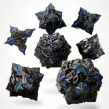 Würfel Obsidian Alloy Metal - RPG Dice Set (7 Stk.)
