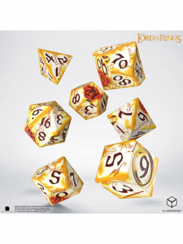 Würfel Lord of the Rings - Whitefire Radiance (7 Stk.)