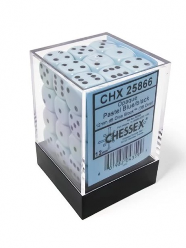 Würfel Opaque - Pastel Blue (36 Stck)
