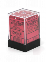 Würfel Opaque - Red (36 Stck)