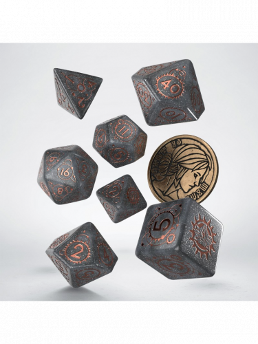 Würfel The Witcher - Elder Blood (7 Stck)