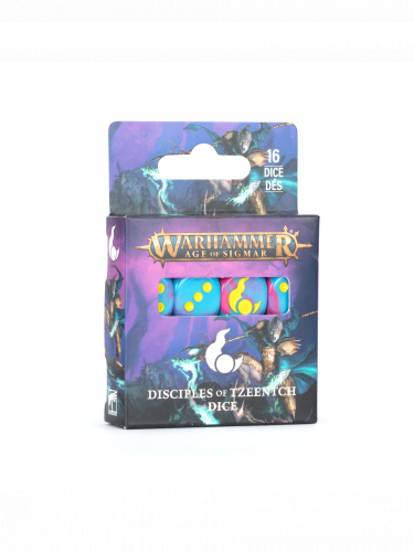 Würfel W-AOS - Disciples of Tzeentch Dice (16 Stk.)
