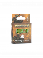Würfel W-AOS - Maggotkin of Nurgle Dice (16 Stück)