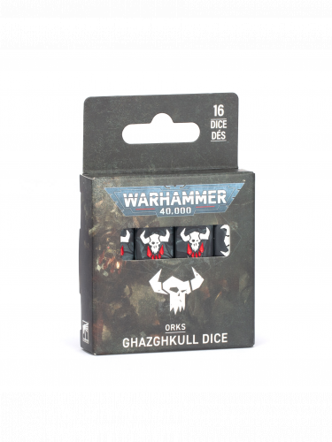 Würfel Warhammer: 40,000 -Orks: Ghazhkull Dice (16 Stk)