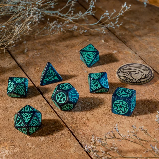 Würfel The Witcher – Yennefer (türkis) - Q-Workshop