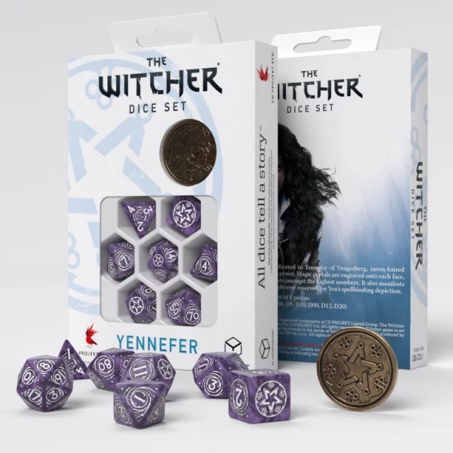 Würfel The Witcher - Yennefer (Lila) - Q-Workshop