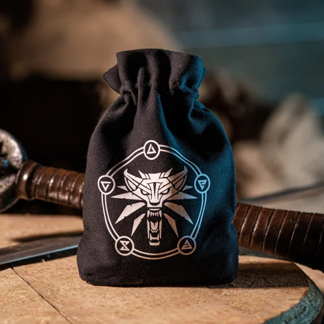 Würfeltasche The Witcher - Geralt School of Wolf - Q-Workshop