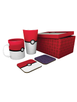 Geschenkset Pokemon - hrnek, sklenice, podtácky