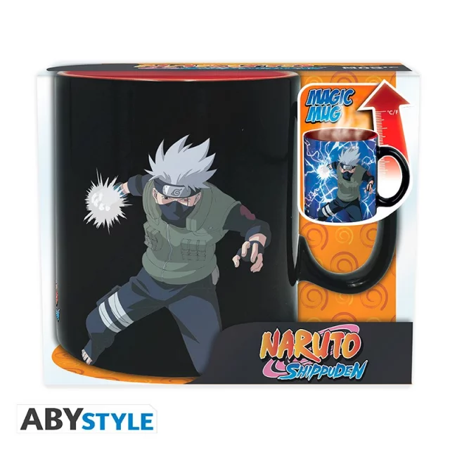 Tasse Naruto Shippuden - Kakashi/Itachi (farbwechselnd) - Zaubertasse