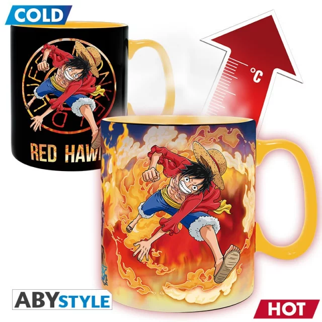 Tasse One PIece - Luffy & Sabo - Zaubertasse