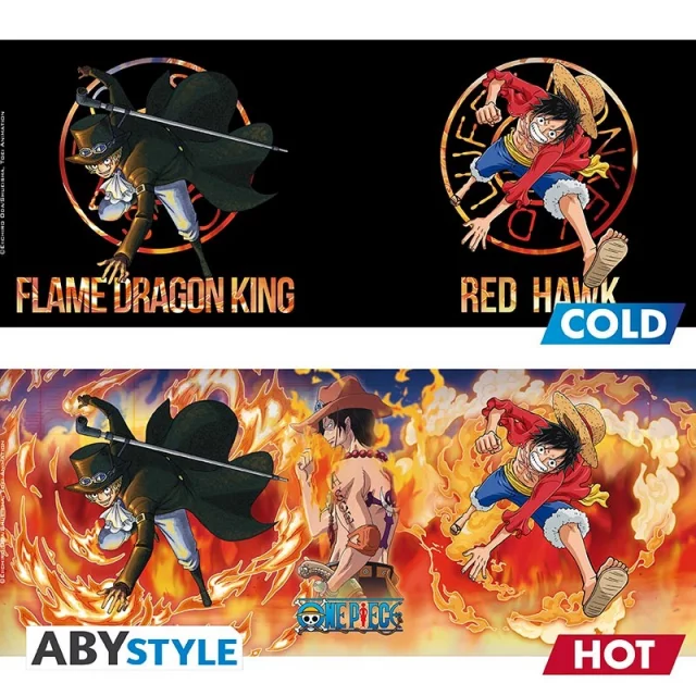 Tasse One PIece - Luffy & Sabo - Zaubertasse