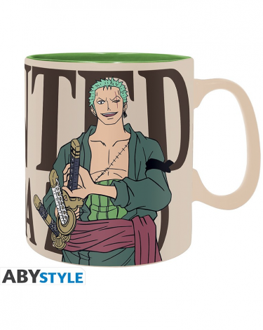 Tasse One Piece - Zoro Wanted (460 ml)