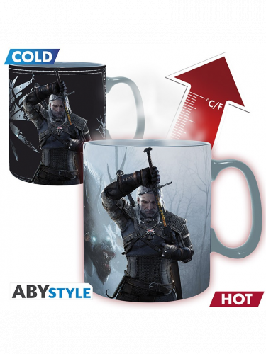 Tasse The Witcher - Geralt & Ciri (Zaubertasse)