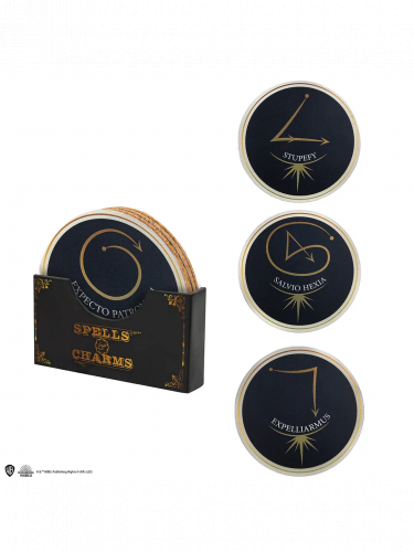 Untersetzer Harry Potter - Spells (4 Stück)