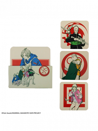 Untersetzer Sakamoto Days - Sakamoto (4 Stück)