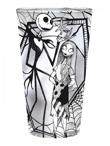 Glas The Nightmare Before Christmas - Jack & Sally