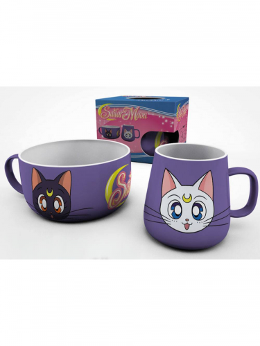 Frühstücksset Sailor Moon - Luna & Artemis