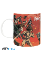 Tasse Attack on Titan - Kampfszene