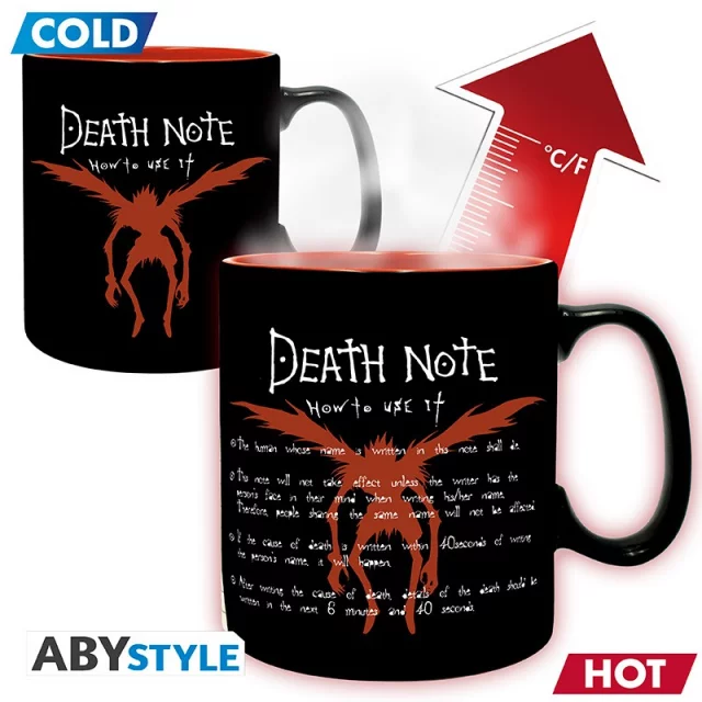 Tasse Death Note - Kira und Ryuk (farbwechselnd) - Anime