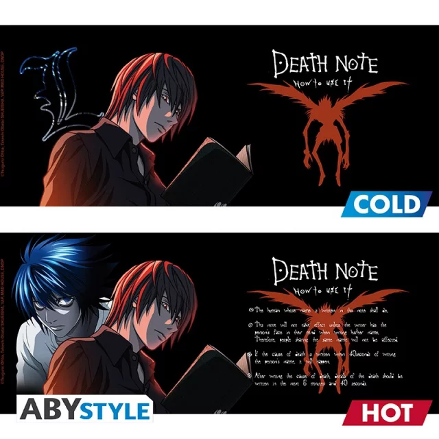 Tasse Death Note - Kira und Ryuk (farbwechselnd) - Anime