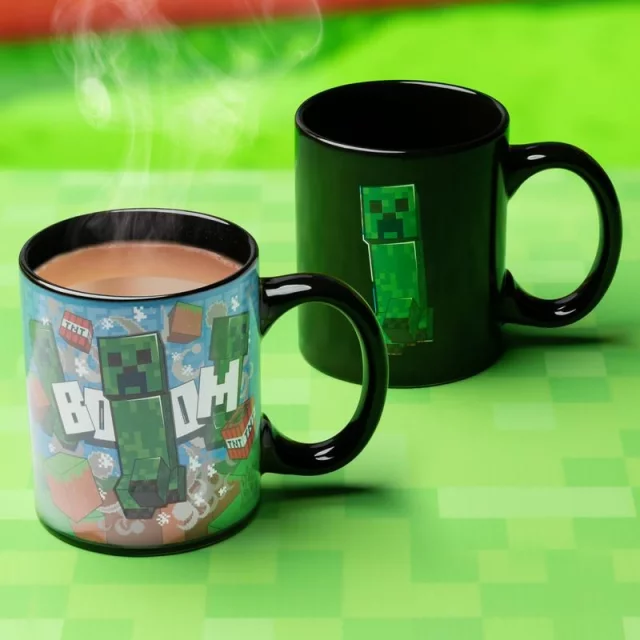 Tasse Minecraft - Creeper (Zaubertasse) - Zaubertasse
