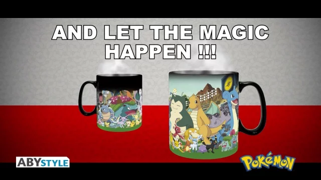 Mug thermo-réactif Pokémon - Gotta catch em all par ABYstyle