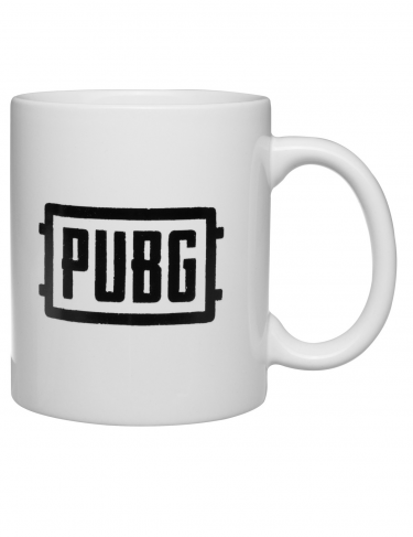 Tasse PUBG - Logo (Weiß)