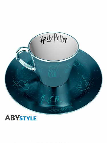 Tasse mit Untertasse Harry Potter - Patronus