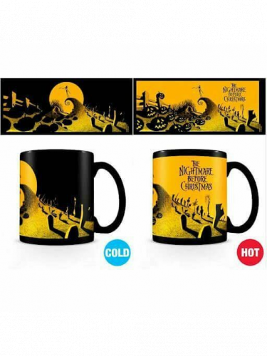 Tasse The Nightmare Before Christmas - Graveyard (Zaubertasse)