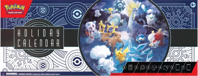 Kartenspiel Pokémon TCG - Adventskalender 2023 (ENGLISCHE VERSION) - TCG Sammelkartenspiel
