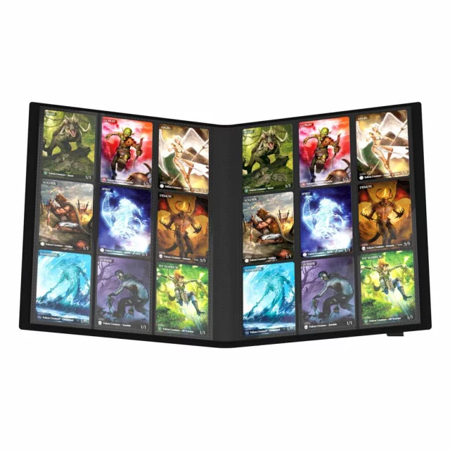 Sammelkarten Album Ultimate Guard Flexxfolio 360 - 18-Pocket Black (360 Karten) - Kartenspiel