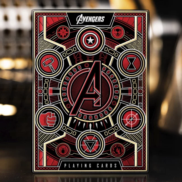 Spielkarten Marvel - Avengers (Red Version)
