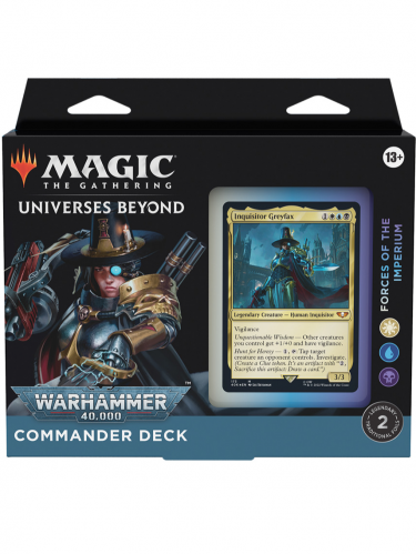 Kartenspiel Magic: The Gathering Universes Beyond: Warhammer 40,000 - Forces of the Imperium (Kommandantendeck) (ENGLISCHE VERSION)