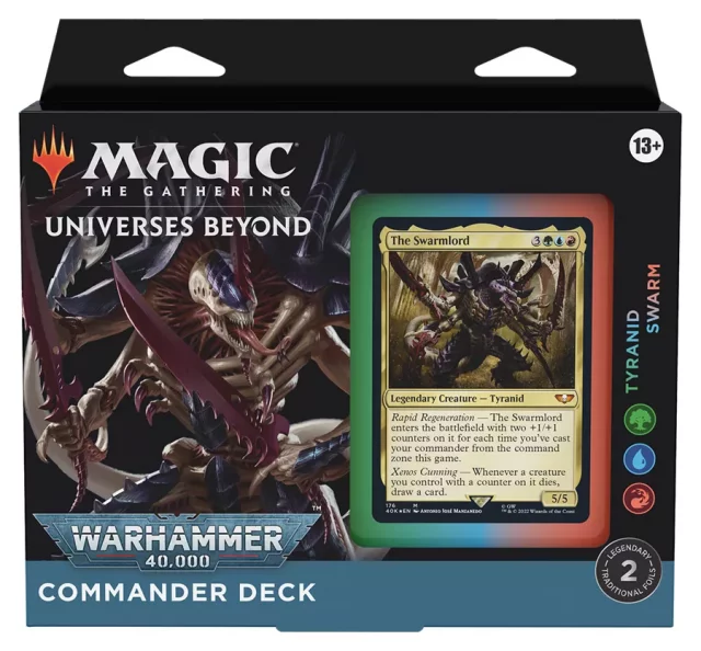 Kartenspiel Magic: The Gathering Universes Beyond: Warhammer 40,000 - Tyranid Swarm (Kommandantendeck) (ENGLISCHE VERSION) - Magic The Gathering