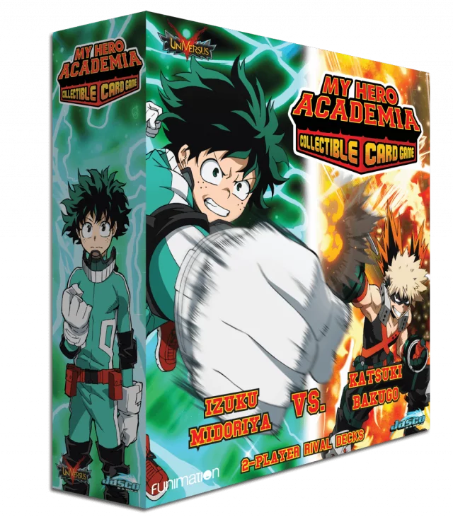 Kartenspiel My Hero Academia - Izuku Midoriya vs. Katsuki Bakugo 2-Play Rival Decks (ENGLISCHE VERSION) - TCG Sammelkartenspiel